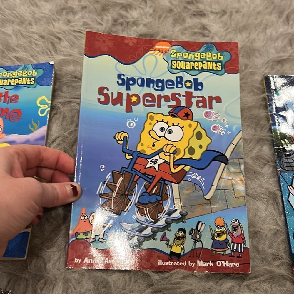 Nickelodeon vintage sponge bob SquarePants set‎ of 3 books - Picture 3 of 7